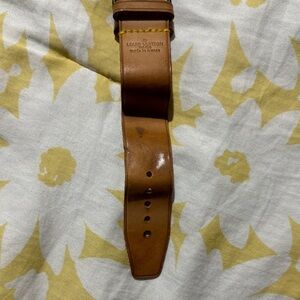 Louis Vuitton Tan Leather Strap